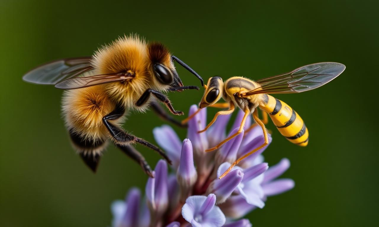 Bee vs wasp — UK identification and why it matters