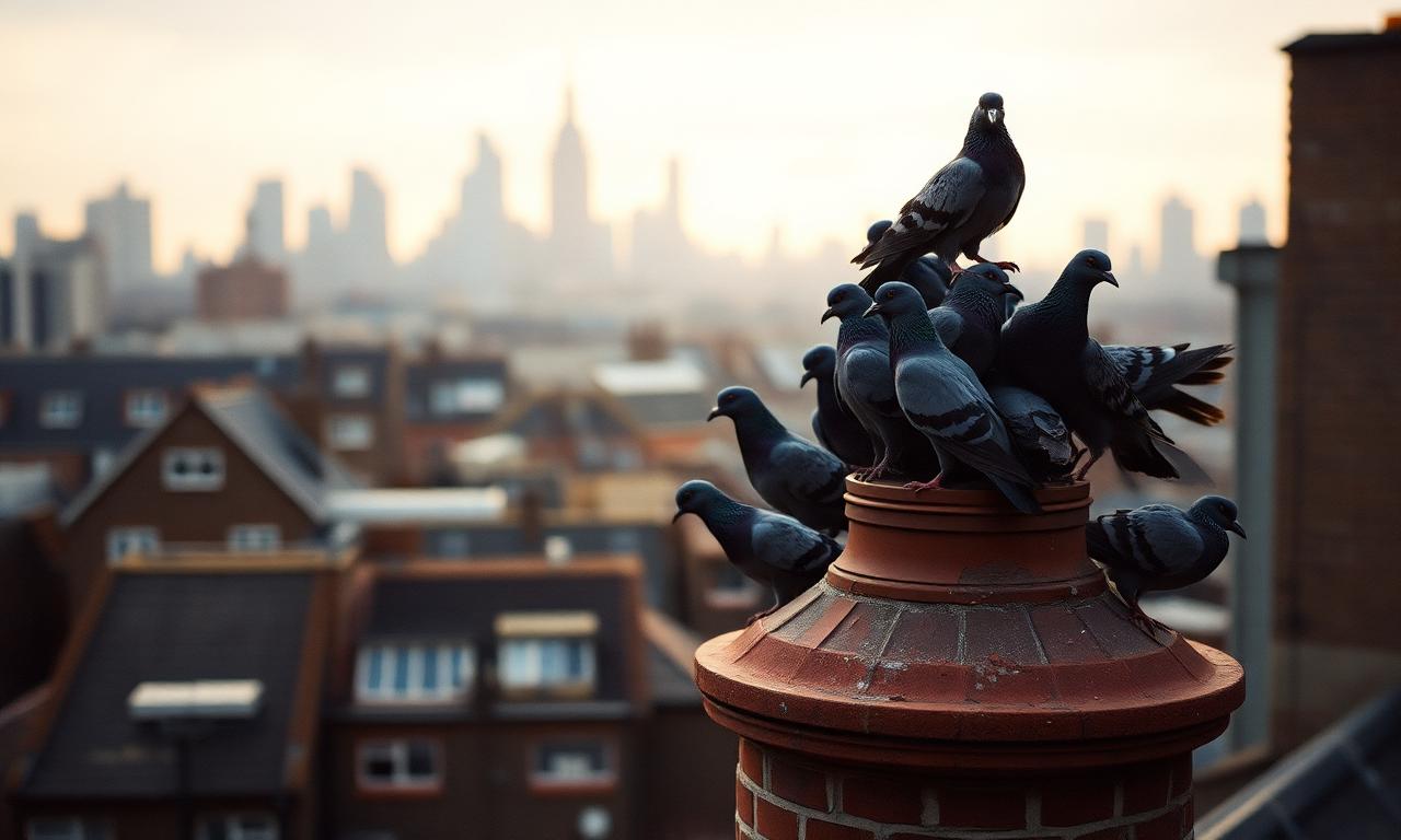 How to get rid of pigeons (UK) — what's legal, what works, what doesn't
